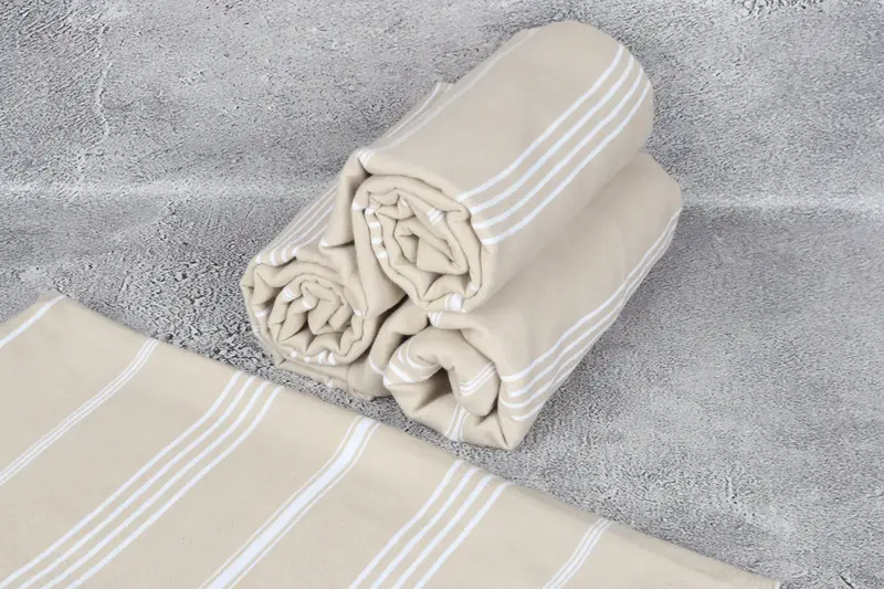 Spa Gift Towel, Quick-dry peshtemal, Bridesmaid Gift, Family Gift, Bachelor Gifts, Personalized Bridesmaid Beach Towel, 70x40 Cotton Striped Towel - 8