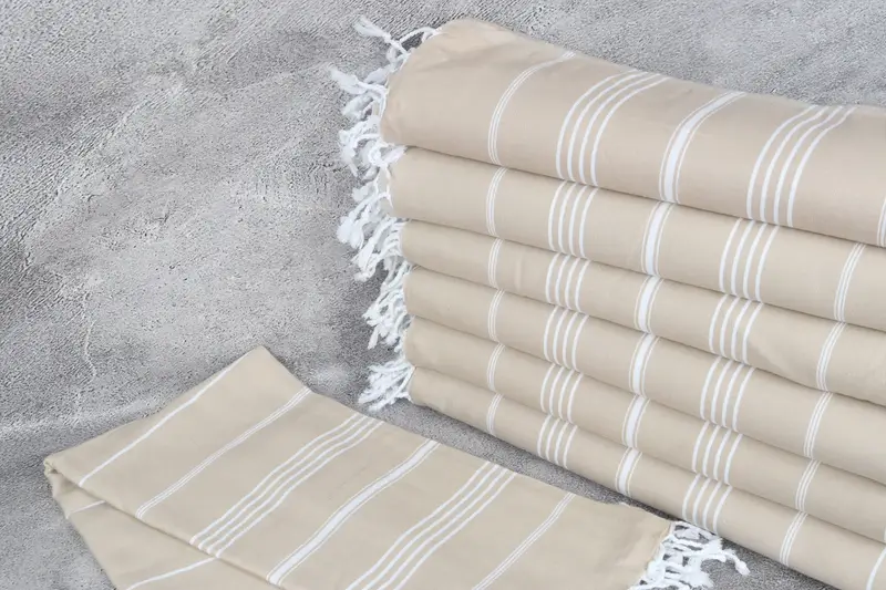 Spa Gift Towel, Quick-dry peshtemal, Bridesmaid Gift, Family Gift, Bachelor Gifts, Personalized Bridesmaid Beach Towel, 70x40 Cotton Striped Towel - 2