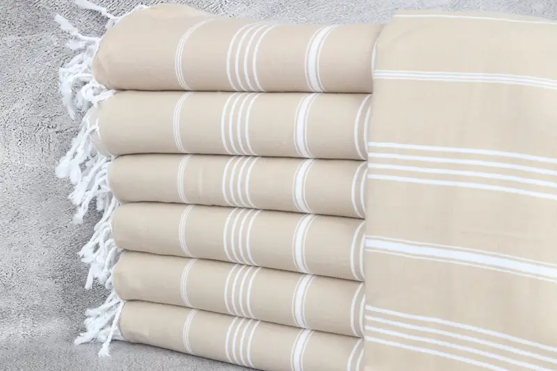 Spa Gift Towel, Quick-dry peshtemal, Bridesmaid Gift, Family Gift, Bachelor Gifts, Personalized Bridesmaid Beach Towel, 70x40 Cotton Striped Towel - 1