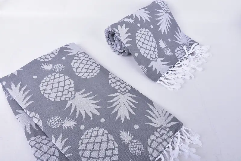 Gifts For Him, 70x36 Cotton Pineapple Design Towel, Quick-dry towel, Wedding Gift Ideas, Beach towel, Holiday Towel, Large Beach Towel Personalized - 7