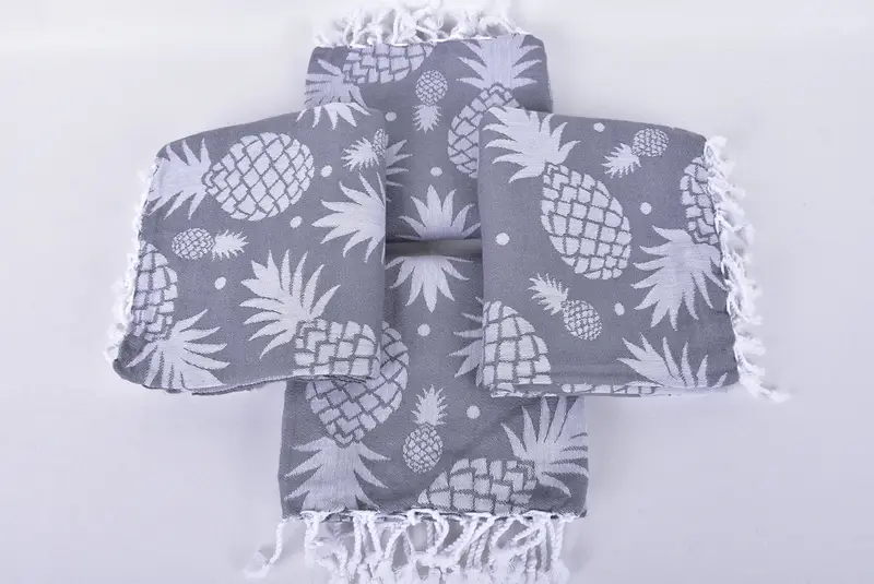 Gifts For Him, 70x36 Cotton Pineapple Design Towel, Quick-dry towel, Wedding Gift Ideas, Beach towel, Holiday Towel, Large Beach Towel Personalized - 6
