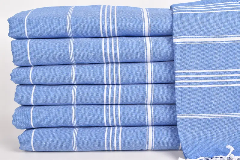 Boho Throw Blankets, Personalized Home Gift Wedding, Custom Blanket, 88x60 Cotton Striped Towel, Best Friend Gift, Throw Blanket Couch - 3