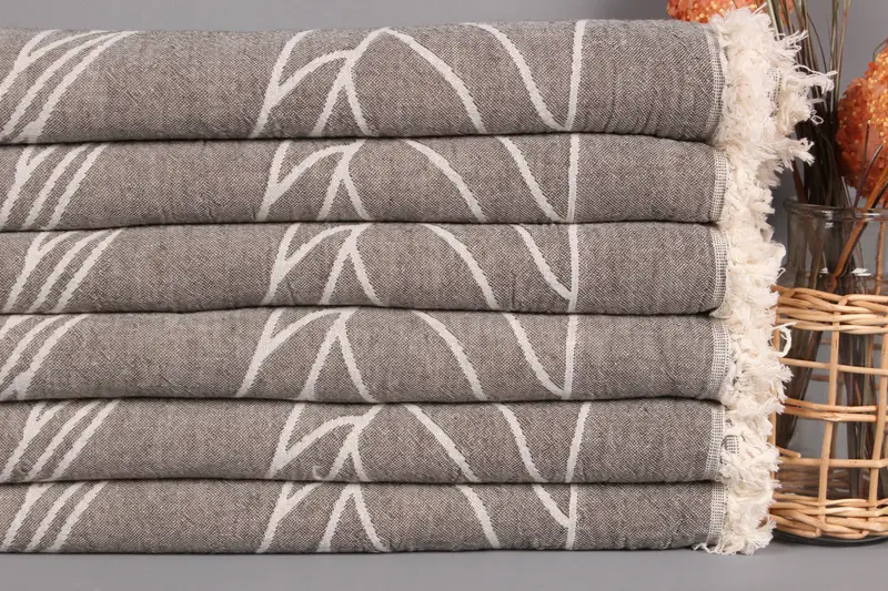 68x40 Cotton Floral Patterned Towel, Personalized Turkish Towel, Bridesmaid Proposal Gift, Personalized Beach Towel, Pool Towels, Bridesmaid Gifts - 3
