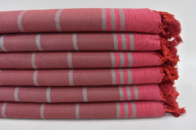 彼へのバレンタインデーギフト、花嫁介添人の贈り物、トルコのタオルUSA、トルコのビーチタオル、夏のタオル、ビーチサイズのタオル、68x40コットンストライプタオル