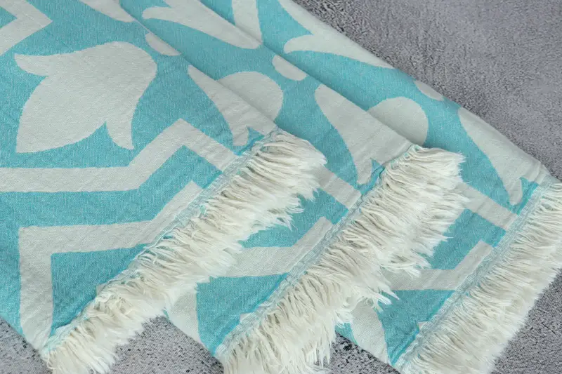 Bachelor Bachelorette Party Favors, Organic Turkish towel, 68x36 Cotton Tulip Patterned Towel, Gym Towel, Peshtemal, Scarf Towel, Absorbent towel - 6