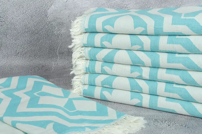 Bachelor Bachelorette Party Favors, Organic Turkish towel, 68x36 Cotton Tulip Patterned Towel, Gym Towel, Peshtemal, Scarf Towel, Absorbent towel - 3