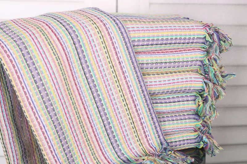 Waffle Towel Light Powder Pink Cotton Towel 40x71 Inches