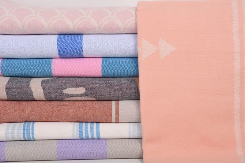 70x40 Cotton Set of 8 Towel, Absorbent towel, Monogram Towels, Best Friend Christmas Gift, Wedding Gift, Personalized Bridesmaid Gift, Pool Towels - 1