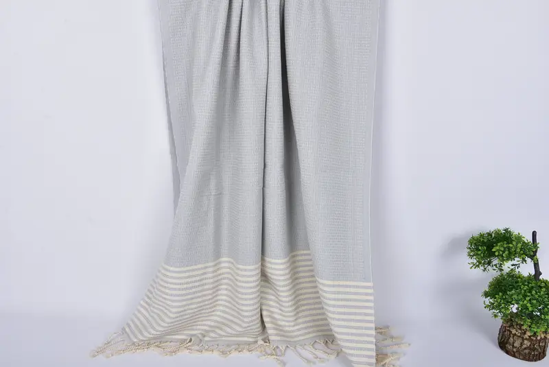 Turkish towel, Bridesmaid Gift, Bachelorette Party Decorations, Merry Christmas Gifts, Yoga Towel, 68x40 Cotton Striped Towel, Travel Towel - 8