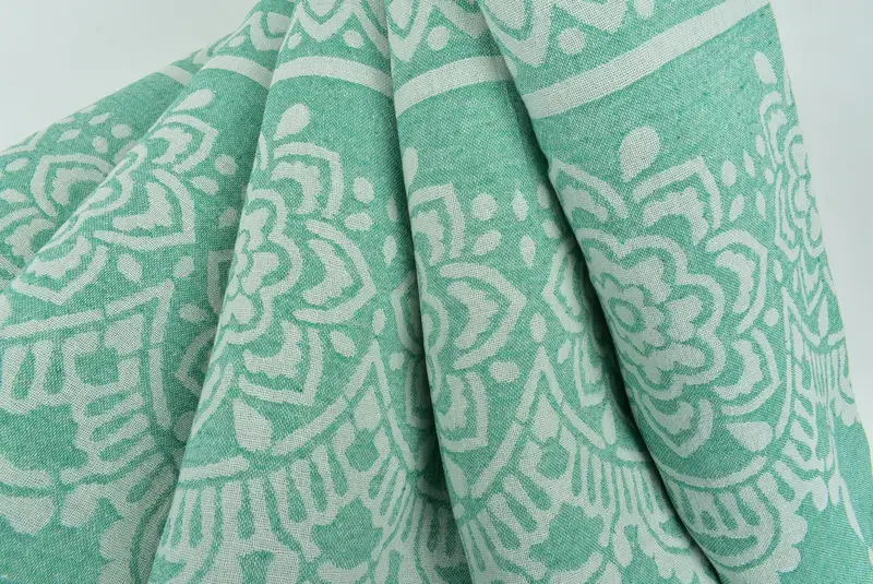 74x36 Cotton Floral Patterned Towel, Personalized Wedding Gift, Best Friend Gift, Turkish Towel Beach Towel, Custom Wedding Gift, Birthday Gift - 6