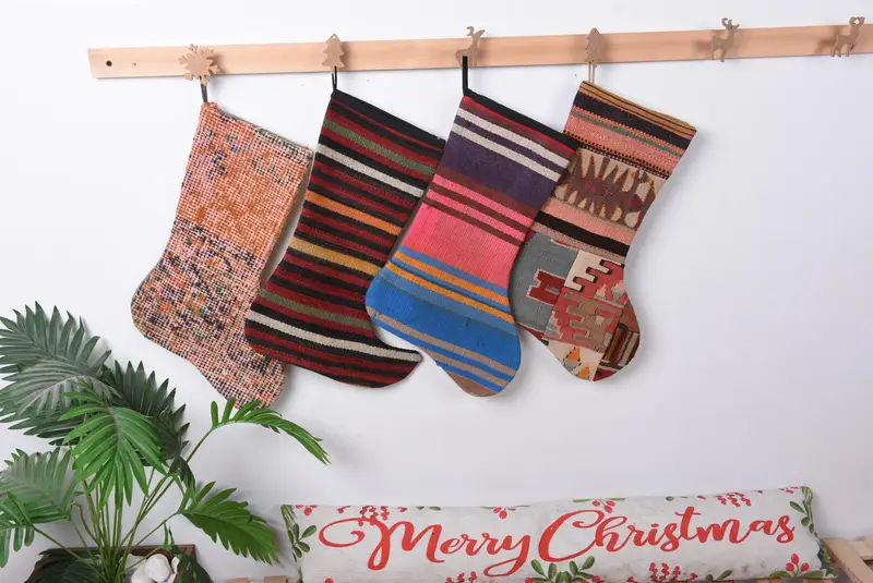 Medias familiares personalizadas, medias navideñas personalizadas únicas