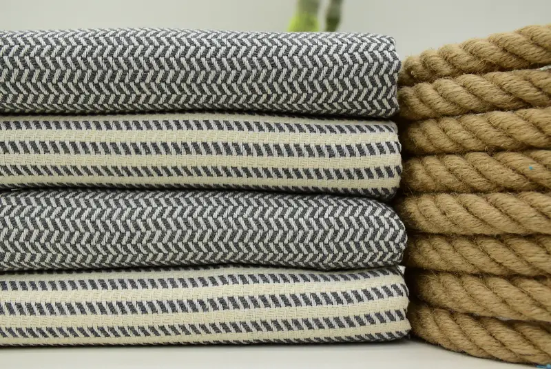 70x40 Cotton Striped Towel, Spa Gift, Bridal Shower Gift, Bridesmaid Gift, Bulk Order Towel, Home Decor Gifts, Handmade Turkish hammam towel - 1