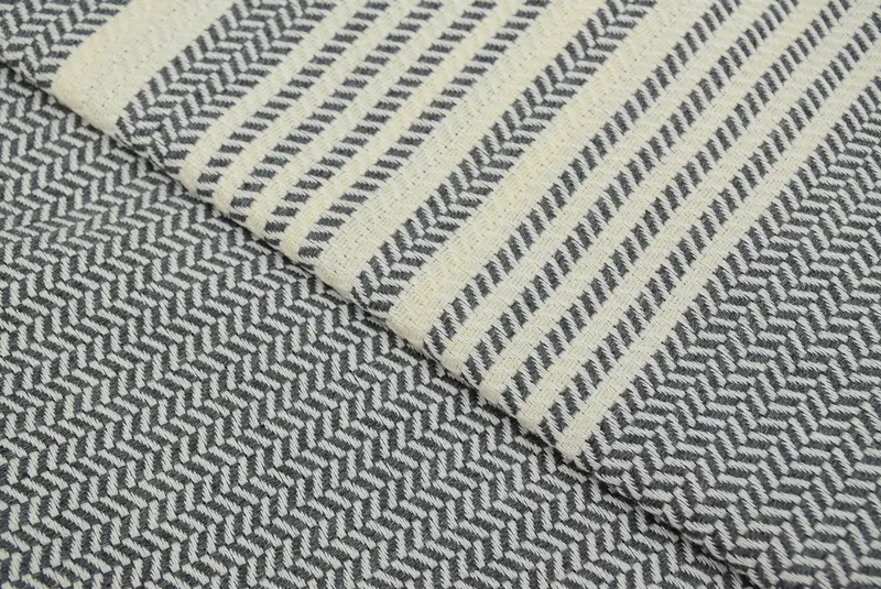 70x40 Cotton Striped Towel, Spa Gift, Bridal Shower Gift, Bridesmaid Gift, Bulk Order Towel, Home Decor Gifts, Handmade Turkish hammam towel - 4