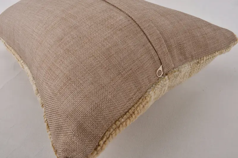 Pillow for Couch, Tapestry Cushion Case, Neutral Throw Pillow Case, 12x24 Brown Cushion Cover, Cushion, Turkish Kilim Pillow, Kilim Cushion Sham - 8