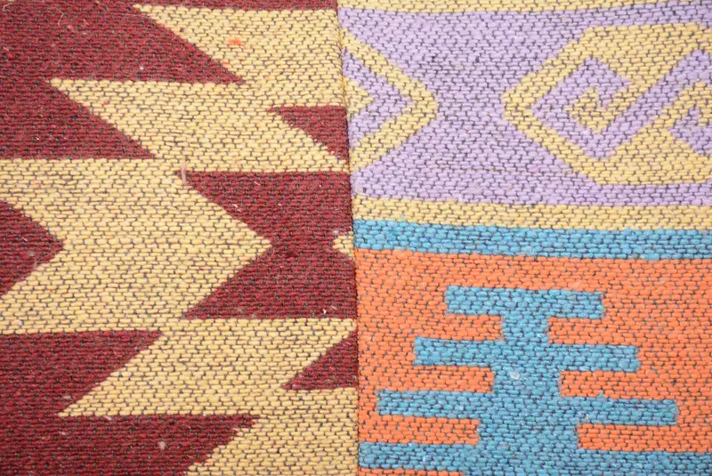 Colorful Pillow, Cushion, 16x24 Red Pillow Case, Traditional Cushion Cover, Vintage Kilim Pillow, Kilim Pillow Cover, Boho Pillow Sham Cover - 3