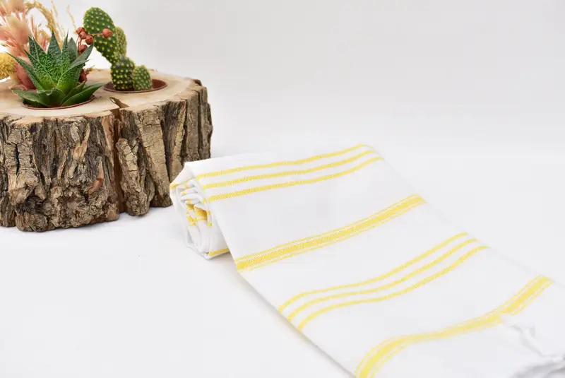 Monogram Kitchen Towel, Gym Towel, Monogram Hand Towel, Valentines Day Gift Idea, Custom Hand Towel, 40x24 Cotton Striped Towel, Monogram Towels - 6