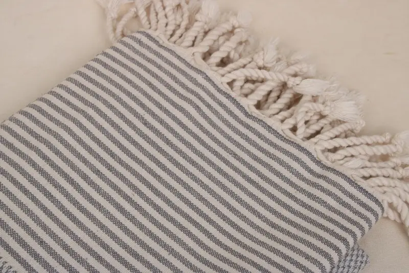 70x36 Cotton Striped Towel, Bridesmaid Towel, Personalized Turkish Towel, Custom Gift, Turkish beach towel, Personalized Wedding Gift For Couple - 4