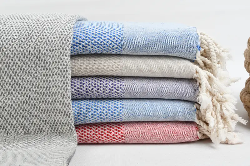 Quick-dry towel, Beach towel, 70x40 Cotton Geometric Towel, Bride Gift, Best spa Turkish towel for luxury home decor, Personalized Gift, Guest Towel - 1