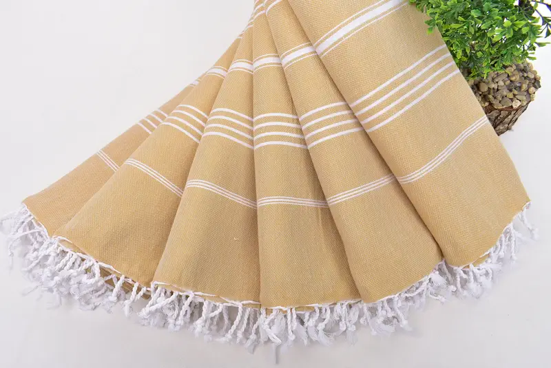 Bridal Shower Favor, Lightweight Turkish towel, 70x40 Cotton Striped Towel, Eco-Friendly Turkish Towel, Personalized Towel, Absorbent towel - 4
