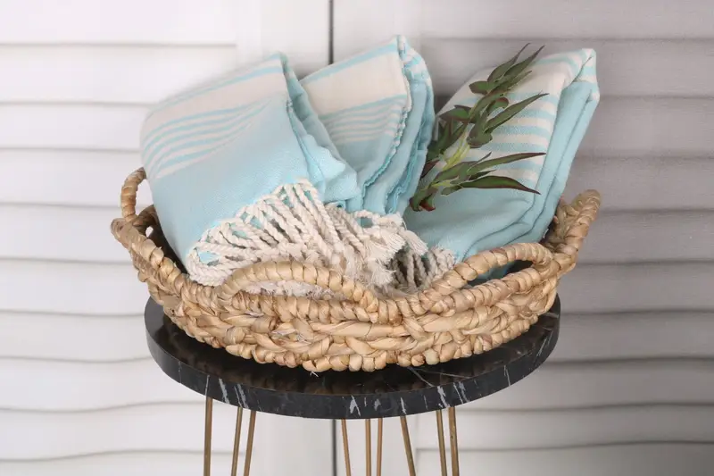 Pool Towels, 68x40 Cotton Striped Towel, Personalized Bridesmaid Gift, Welcome Wedding Gift, Bachelor Towel, Custom Wedding Gifts, Turkish Towel USA - 5