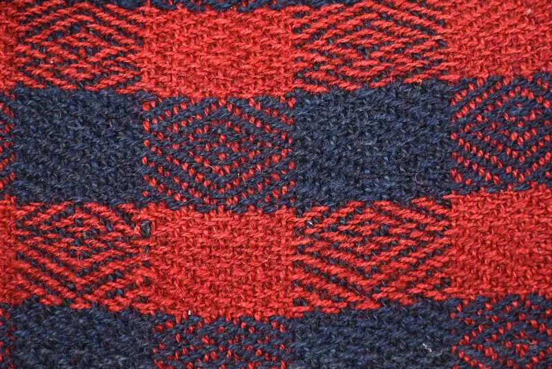 Almohada de kilim vintage, funda de cojín de lujo, choque de almohada azul 16x16, caja de cojín, almohada de decoración del hogar, caja de cojín tribal, almohada boho - 3