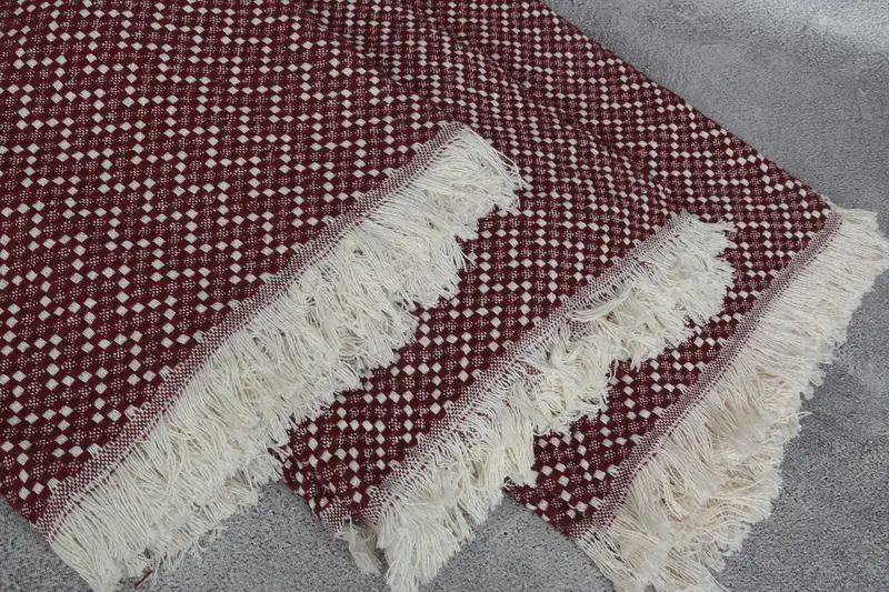 Best Friend Wedding Gift, Tablecloth, Bachelor Party Gifts, Custom Wedding Gifts, 76x68 Cotton Herringbone Towel, Throw Blanket, Turkish Tablecloth - 5
