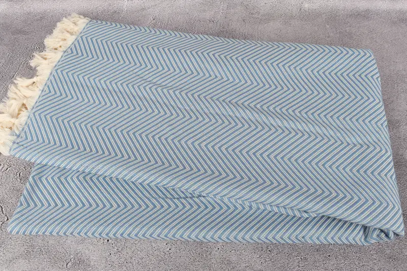 Christmas Tablecloth, Bachelorette Party Favors, Merry Christmas Gifts, 92x80 Cotton Striped Towel, Personalized Gifts, Woven Throw Blanket - 6
