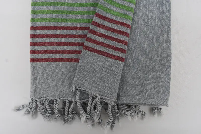 Eco-Friendly Turkish Towel, Unique Wedding Gift, Luxury towel, Christmas Gift, Fouta towel, Monogram Beach Towel, Scarf Towel, Summer Gift Ideas - 4