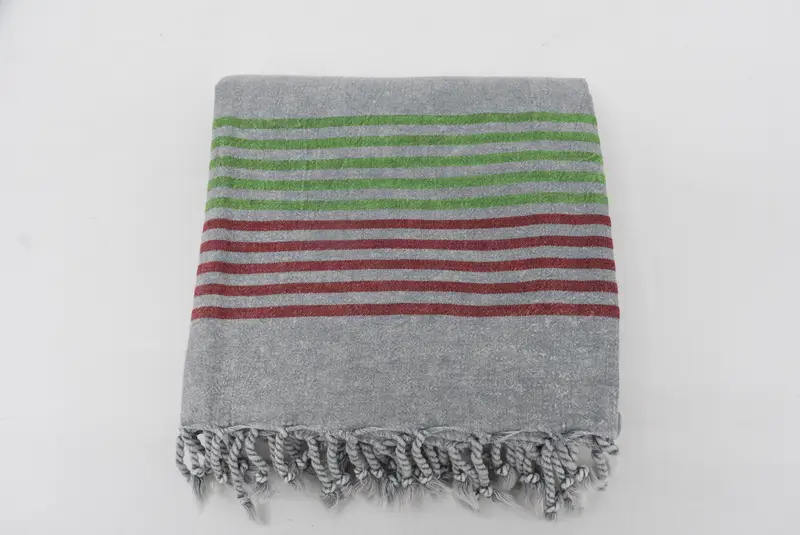Eco-Friendly Turkish Towel, Unique Wedding Gift, Luxury towel, Christmas Gift, Fouta towel, Monogram Beach Towel, Scarf Towel, Summer Gift Ideas - 6