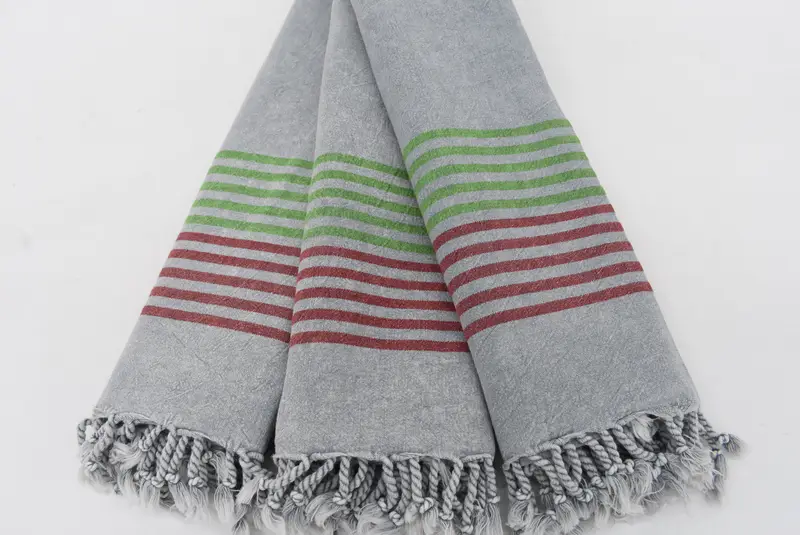 Eco-Friendly Turkish Towel, Unique Wedding Gift, Luxury towel, Christmas Gift, Fouta towel, Monogram Beach Towel, Scarf Towel, Summer Gift Ideas - 3
