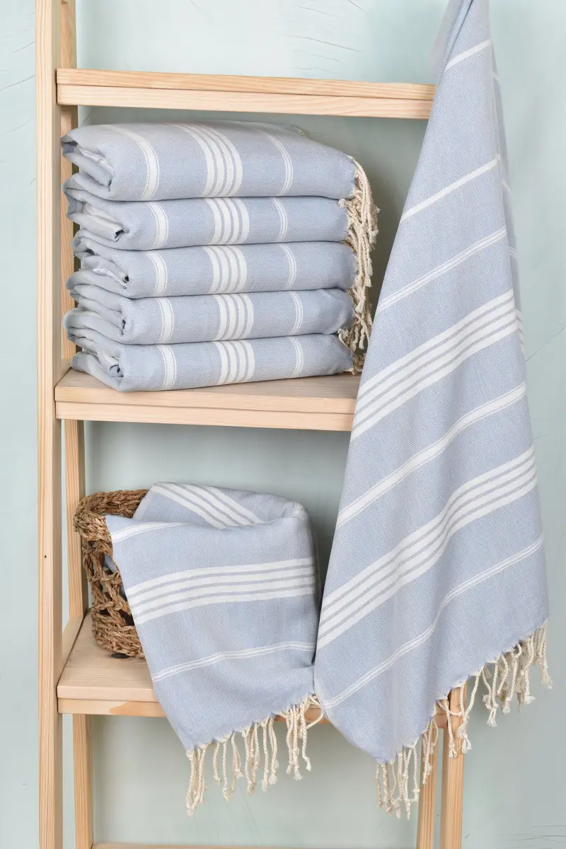 Soft towel, Beach Theme Wedding Gift, Monogram Turkish Towel, Personalized Turkish bath towel for home decor, Custom Towel, Wedding Gift For Bride - 3