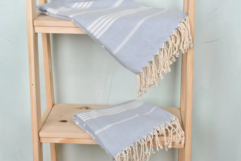 Soft towel, Beach Theme Wedding Gift, Monogram Turkish Towel, Personalized Turkish bath towel for home decor, Custom Towel, Wedding Gift For Bride - 5