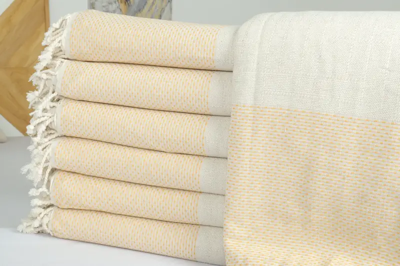 Personalized Wedding Gift, 96x96 Cotton Polka Dot Towel, Woven Throw Blanket, Bridesmaid Gifts, Turkish Blanket, Bachelorette Large Towel - 2