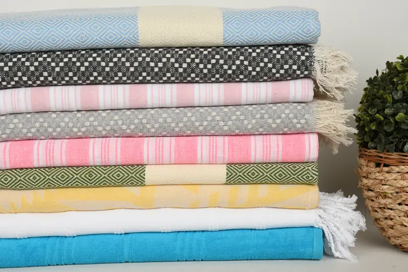 Home Gift, Mexico Bachelorette Party Gifts, Bachelorette Gifts, Sand-resistant towel, Monogrammed Beach Towel, 70x40 Cotton Set of 10 Towel - 3