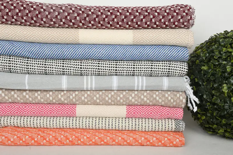Xmas Gifts, 36x18 Linen Set of 10 Towel, Wedding Gift, Custom Hand Towel, Travel Towel, Turkish Tea Towel, Gift Boxes Tea Towels, Bachelorette Towel - 3
