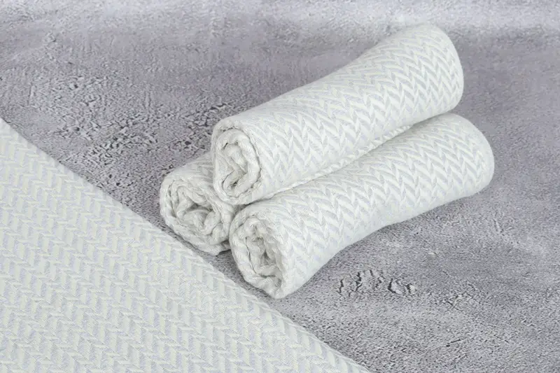 Personalized Hand Towel, Guest Towel, Personalized Gifts, Small Towel, Gift For The Home Decor, Small Bath Towels, 36x18 Cotton Chevron Towel - 8