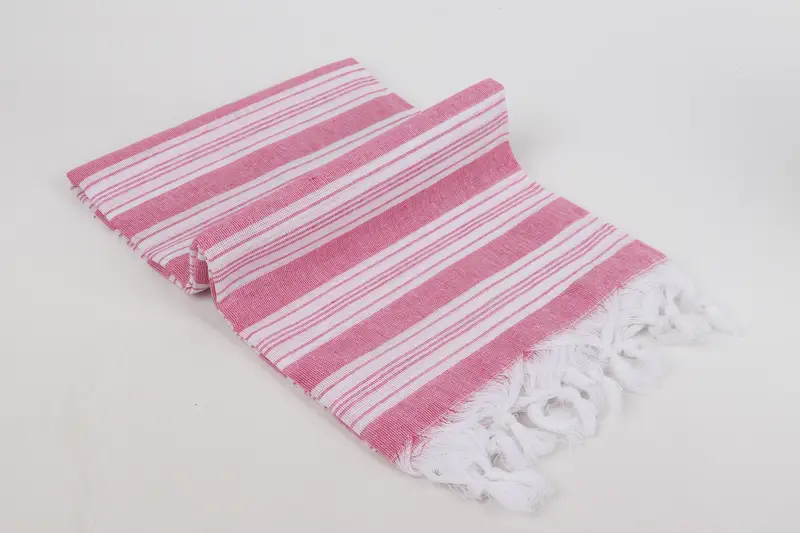 Absorbent towel, Turkish Towel Bulk, Lightweight Turkish towel for beach, Summer Gift, 70x40 Cotton Striped Towel, Home Decor Gifts, Bride Gift - 6