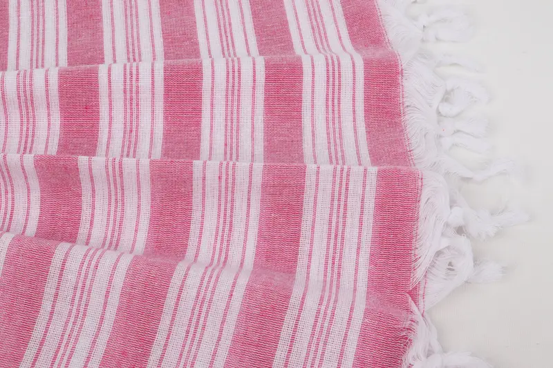 Absorbent towel, Turkish Towel Bulk, Lightweight Turkish towel for beach, Summer Gift, 70x40 Cotton Striped Towel, Home Decor Gifts, Bride Gift - 8
