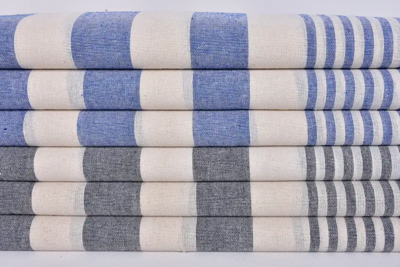 Beach Towel Bulk, Organic Towel, Embroidery Towel, Organic towel, Bachelorette Party Favors Beach, Personalized Towel, 70x40 Cotton Striped Towel - 2