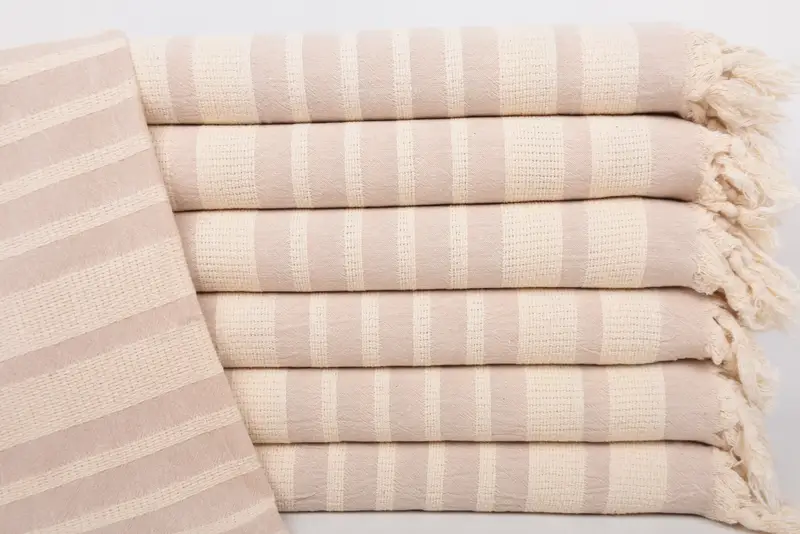 Regalos de soltero, favores de bodas, regalos personalizados, toalla a rayas de algodón 40x16, regalo de boda, regalo de San Valentín para ella, regalo de boda con tema de playa - 1
