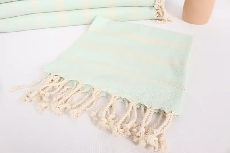 Bridesmaid Gifts Personalized, 38x24 Cotton Striped Towel, Personalized Kitchen Towel, Beach Wedding Favor, Personalized Gift, Kitchen Towel - 5