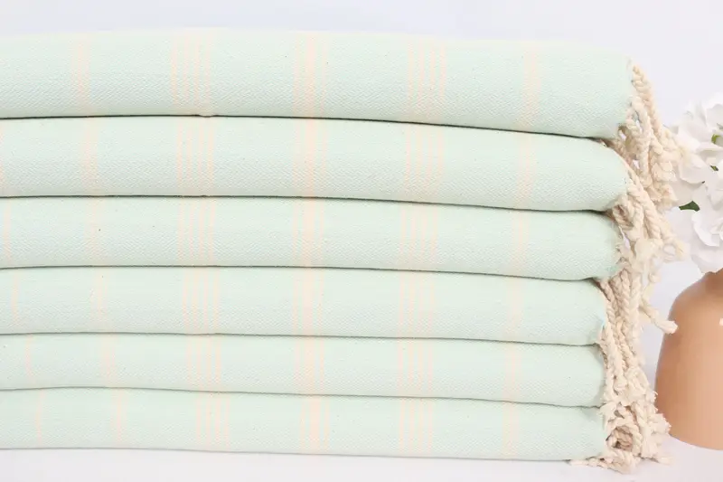 Bridesmaid Gifts Personalized, 38x24 Cotton Striped Towel, Personalized Kitchen Towel, Beach Wedding Favor, Personalized Gift, Kitchen Towel - 3