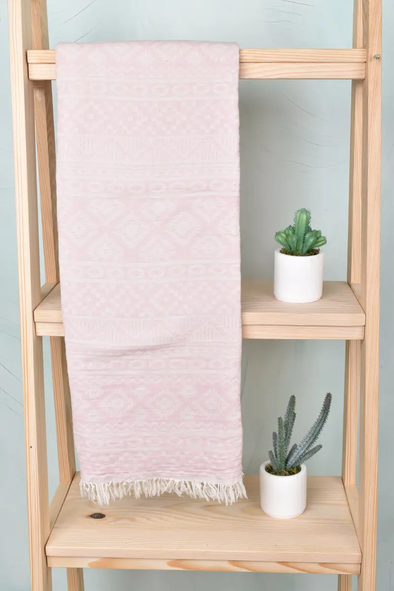 Organic Turkish towel, Gift Boxes Towel, Personalized Turkish Towel, 68x36 Cotton Geometric Towel, Custom Turkish Towel, Bachelorette Party Gifts - 1