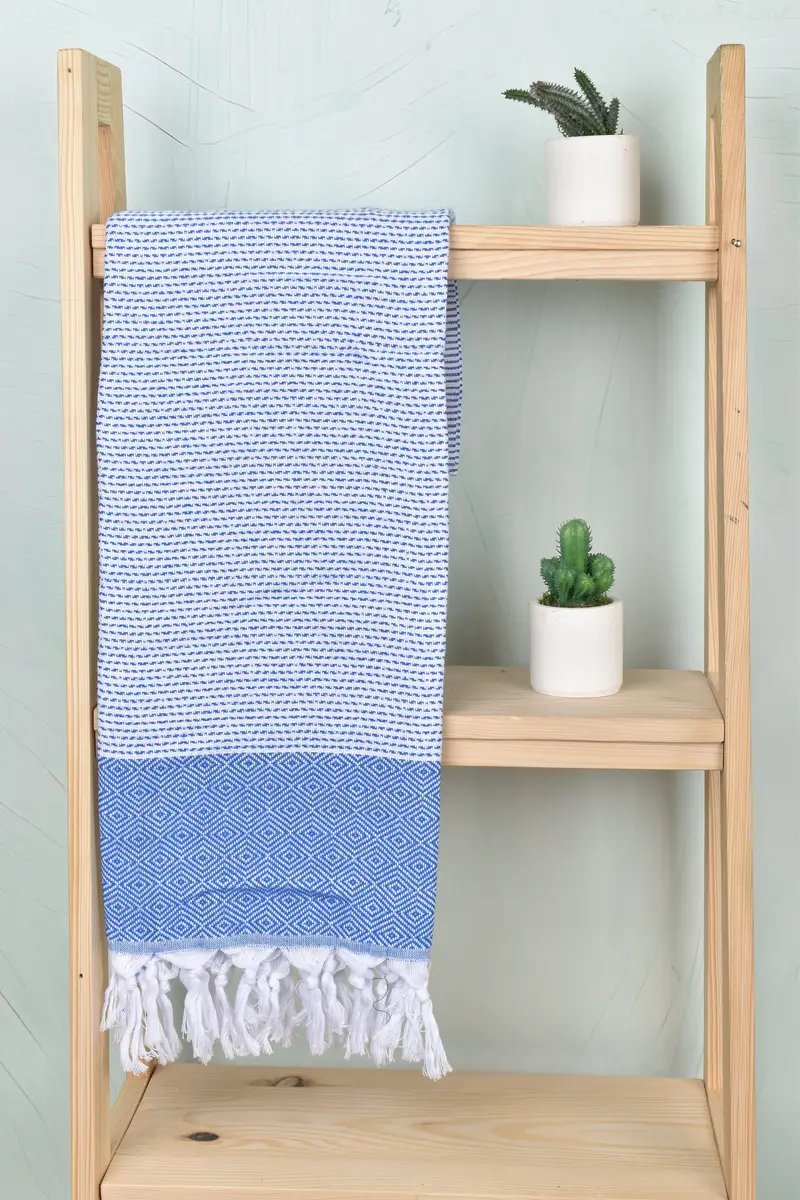 70x40 Cotton Diamond Towel, Best Beach Towel, Christmas Gift, Turkish Towel USA, Miami Bachelorette Party Favors, Personalized Turkish Towel - 8