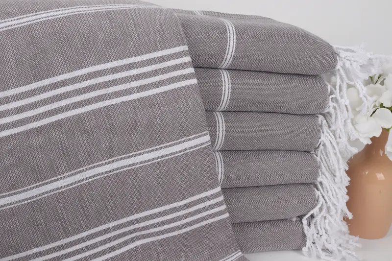 Large Turkish Towel, Housewarming Gift, 70x40 Cotton Striped Towel, Bachelorette Favor, Spa Gift Towel, Quick-dry peshtemal, Custom Towel Beach - 1