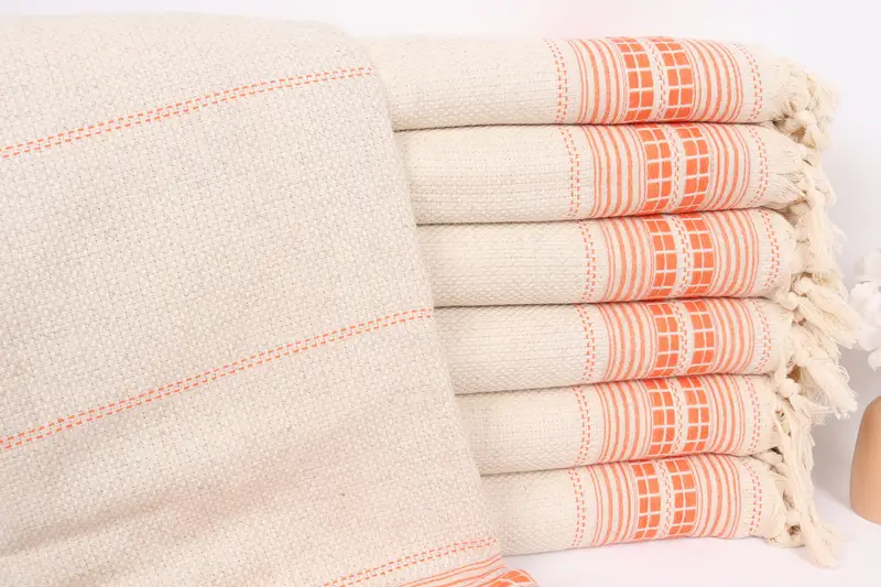 Bachelorette Party Favors, Bridesmaid Gifts Personalized, Throw Blanket Couch, Wedding Hand Made Gift, 96x94 Linen Striped Towel, Bachelorette Gifts - 1
