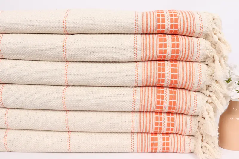 Bachelorette Party Favors, Bridesmaid Gifts Personalized, Throw Blanket Couch, Wedding Hand Made Gift, 96x94 Linen Striped Towel, Bachelorette Gifts - 3