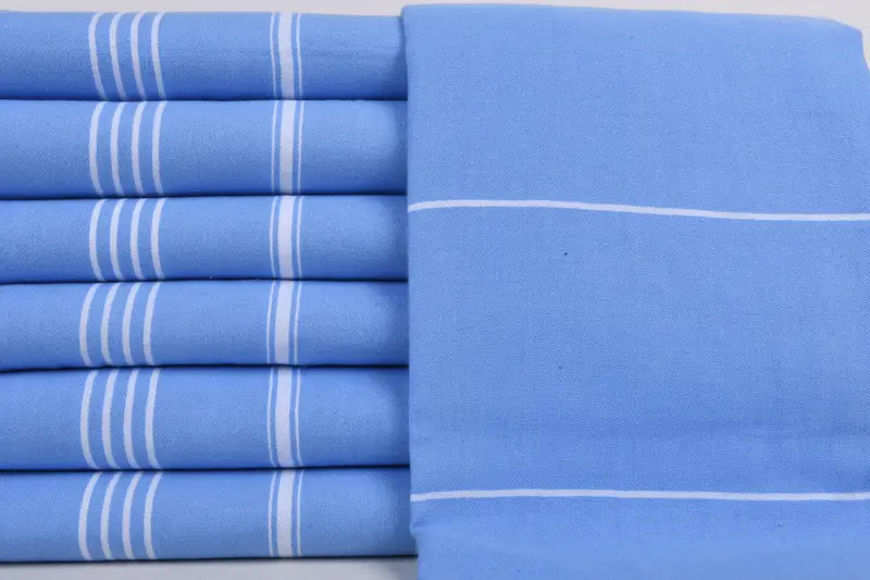 Thin towel, Custom Beach Towels, 70x40 Cotton Striped Towel, Organic Turkish towel, Personalized Towel, Anniversary Gift For Her, Spa Towel - 1