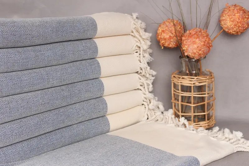 Turkish Towel Bachelorette Party Decorations Sax Blue, 40x63 Inches