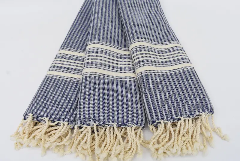 68x38 Cotton Striped Towel, Wedding Favors, Personalized Gift For Him, Bridal Shower Gift, Personalized Turkish Beach Towel, Turkish bath towel - 2
